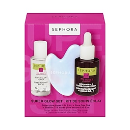 Zestaw kosmetyków przywracających blask - Tonik + Serum + Gua sha do twarzy